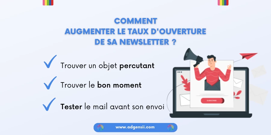 Comment augmenter le taux d'ouverture de sa newsletter ?