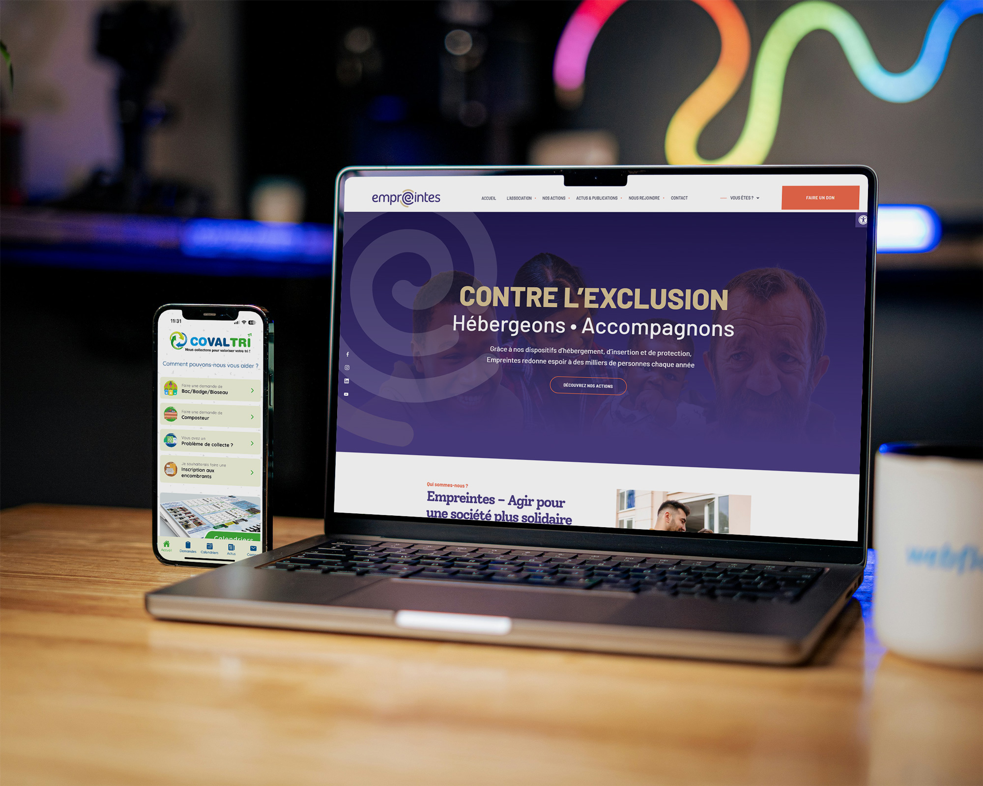 Création de site internet sur mesure